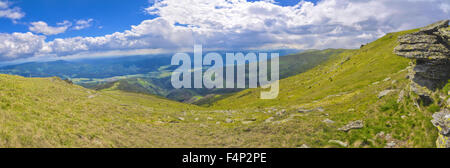 Malerische Aussicht auf die Berge Nizke Tatry in Slowakei Stockfoto