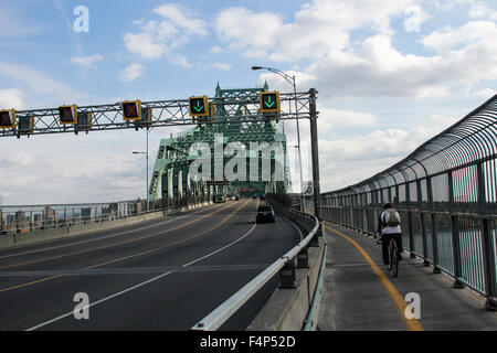 Jacques Cartier Brücke in Montreal, Quebec Stockfoto