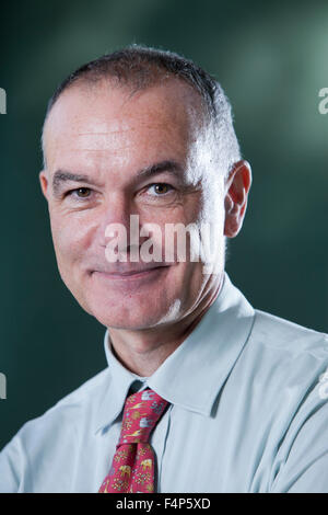 Jean-Pierre Filiu, französischer Historiker und Autor, auf dem Edinburgh International Book Festival 2015. Edinburgh. 30. August 2015 Stockfoto