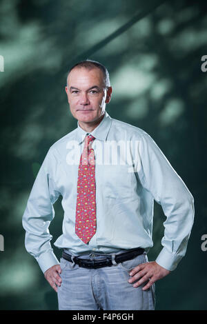 Jean-Pierre Filiu, französischer Historiker und Autor, auf dem Edinburgh International Book Festival 2015. Edinburgh. 30. August 2015 Stockfoto