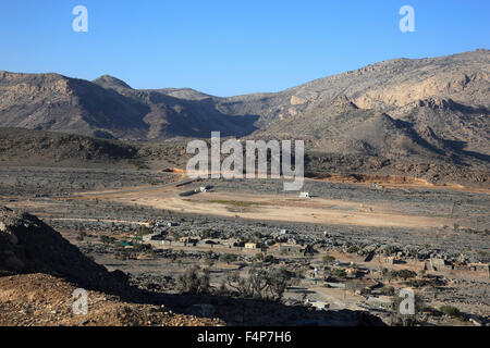 Landschaft-Bildung in der Jebel Shams, Oman Stockfoto