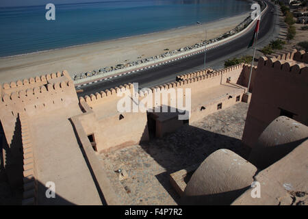 Bukha Fort, Bukha, Bucha, in die Oma Nischen Enklave Musandam, Oman Stockfoto