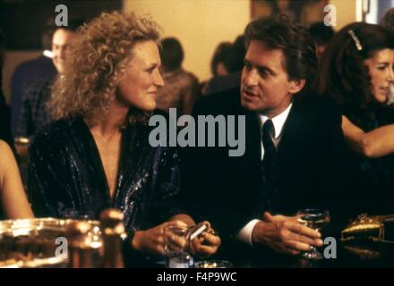 Glenn Close, Michael Douglas / Fatal Attraction 1987 unter der Regie von Adrian Lyne Stockfoto