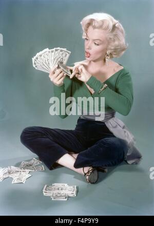 Marilyn Monroe / Herren bevorzugen Blondinen 1953 unter der Regie von Howard Hawks Stockfoto