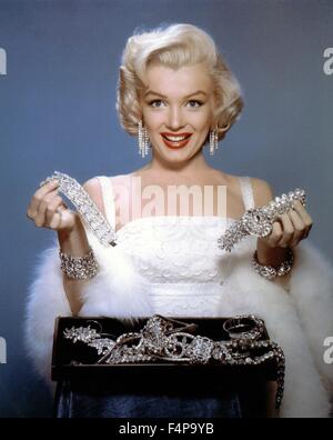 Marilyn Monroe / Herren bevorzugen Blondinen 1953 unter der Regie von Howard Hawks Stockfoto