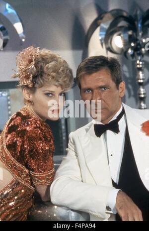 Kate Capshaw, Harrison Ford / Indiana Jones und der Tempel des Doom 1984 unter der Regie von Steven Spielberg Stockfoto