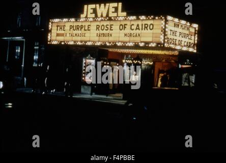 Purple Rose Of Cairo 1985 unter der Regie von Woody Allen Stockfoto
