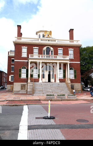 Das Custom House im alten Hafen, Salem, Massachusetts, USA Stockfoto