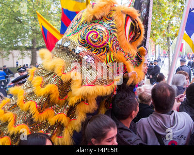 London, UK. 20. Oktober 2015. Präsident Staatsbesuch Xi Jinping in Großbritannien, London, UK Stockfoto