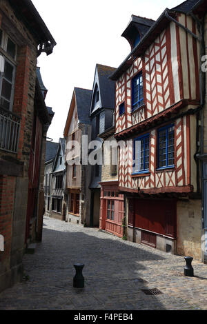 Frankreich, Bretagne, Vitre, befindet sich im historischen Zentrum Stockfoto