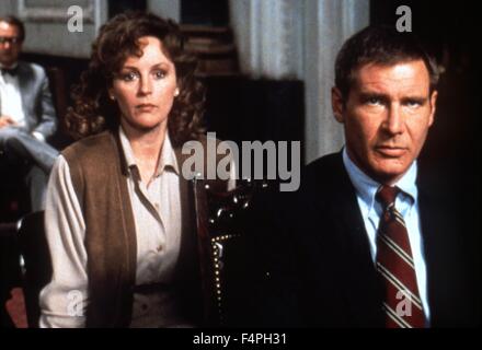 Bonnie Bedelia und Harrison Ford / Mangel an beweisen / 1990 unter der Regie von Alan J Pakula Stockfoto