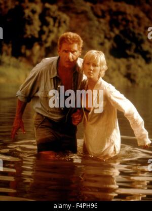 Harrison Ford und Anne Heche / sechs Tage, sieben Nächte / 1998 unter der Regie von Ivan Reitman Stockfoto