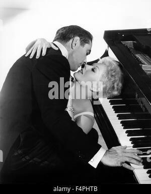 Tyrone Power und Kim Novak / The Eddy Duchin Story / 1956, Regie: George Sidney [Columbia Pictures] Stockfoto