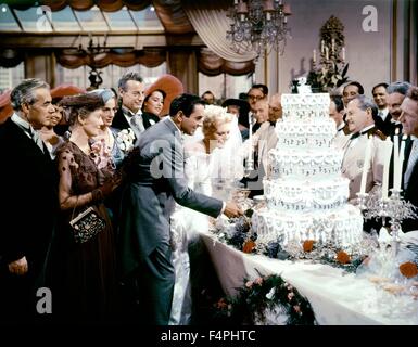 Tyrone Power und Kim Novak / The Eddy Duchin Story / 1956, Regie: George Sidney [Columbia Pictures] Stockfoto