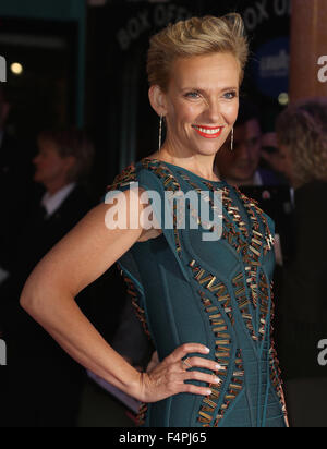 London, UK, 17. September 2015: Toni Collette besucht die Miss Sie bereits Filmpremiere in London Stockfoto