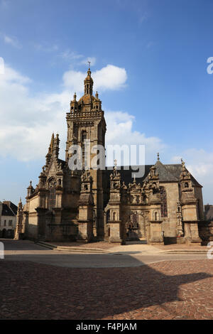 Frankreich, Bretagne, Saint-Thegonnec, ummauerten Pfarrkirche Notre-Dame Stockfoto