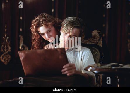Leonardo DiCaprio und Kate Winslet / Titanic / 1997 unter der Regie von James Cameron [zwanzigsten Jahrhundert Fox Pictures] Stockfoto