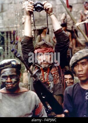 Dennis Hopper / Apokalypse jetzt / 1979 unter der Regie von Francis Ford Coppola [Zoetrope Studios / Vereinigte Künstler] Stockfoto