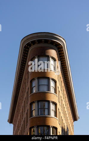 Das Hotel Europa Gebäude im historischen Gastown Bezirk, Vancouver, BC, Kanada Stockfoto