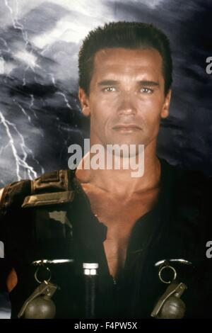 Arnold Schwarzenegger / Commando / 1985 unter der Regie von Mark [zwanzigsten Jahrhundert Fox Film Corpo] Stockfoto