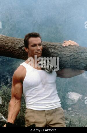 Arnold Schwarzenegger / Commando / 1985 unter der Regie von Mark [zwanzigsten Jahrhundert Fox Film Corpo] Stockfoto