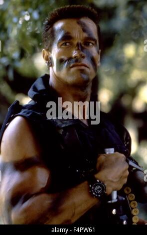 Arnold Schwarzenegger / Commando / 1985 unter der Regie von Mark [zwanzigsten Jahrhundert Fox Film Corpo] Stockfoto
