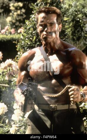 Arnold Schwarzenegger / Commando / 1985 unter der Regie von Mark [zwanzigsten Jahrhundert Fox Film Corpo] Stockfoto