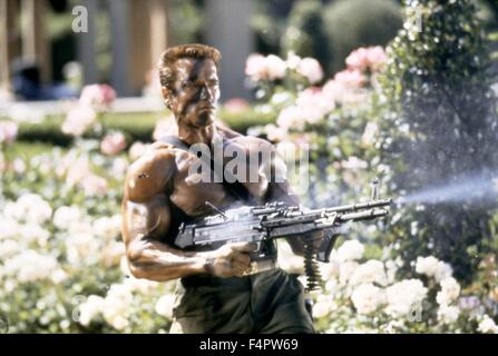 Arnold Schwarzenegger / Commando / 1985 unter der Regie von Mark [zwanzigsten Jahrhundert Fox Film Corpo] Stockfoto