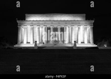 Abraham Lincoln Denkmal in Washington, DC Stockfoto