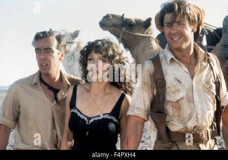 John Hannah, Rachel Weisz und Brendan Fraser / die Mumie / 1999 / unter der Regie von Stephen Sommers / [Universal Pictures] Stockfoto