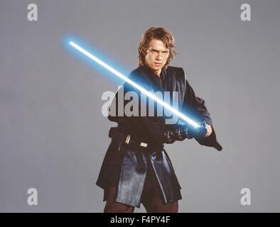 Hayden Christensen / Star Wars-Episode III – die Rache der Sith / 2005, Regie: George Lucas, Walt Disney Studios Motion Pictures. Stockfoto