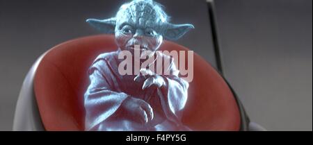 Yoda / Star Wars-Episode III – die Rache der Sith / 2005, Regie: George Lucas, Walt Disney Studios Motion Pictures. Stockfoto