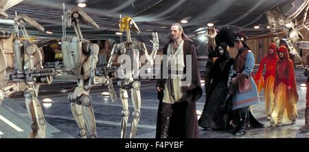 Liam Neeson / Star Wars-Episode I das Phantom Menace / 1999, Regie: George Lucas, Walt Disney Studios Motion Pictures. Stockfoto