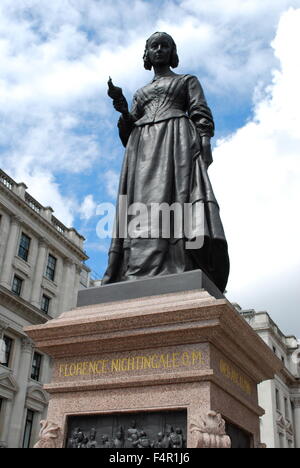 Florence Nightingale-Denkmal in Waterloo Place, London, England Stockfoto