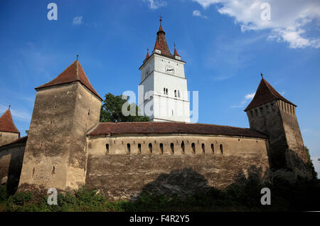 "Harman (Deutsch: Honigberg; Ungarisch: Szaszhermany) ist eine Gemeinde im Landkreis Brasov, Rumänien. Hier der Kirchenburg, ein Welterbestatus Stockfoto