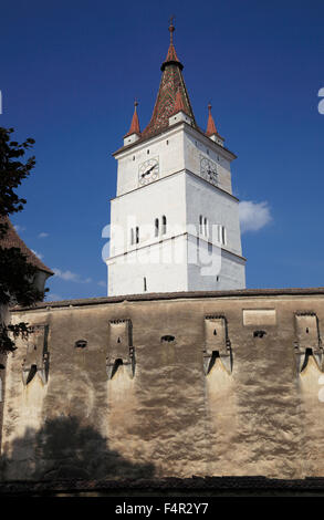 "Harman (Deutsch: Honigberg; Ungarisch: Szaszhermany) ist eine Gemeinde im Landkreis Brasov, Rumänien. Hier der Kirchenburg, ein Welterbestatus Stockfoto