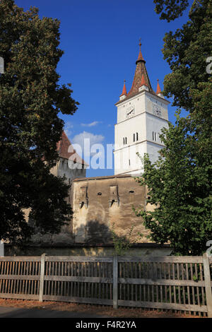 "Harman (Deutsch: Honigberg; Ungarisch: Szaszhermany) ist eine Gemeinde im Landkreis Brasov, Rumänien. Hier der Kirchenburg, ein Welterbestatus Stockfoto