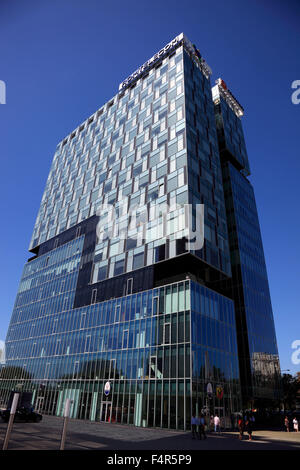 City Gate Towers, Turnurile Portile Orasului sind zwei Klasse A Bürogebäude befindet sich in Bukarest, Rumänien Stockfoto