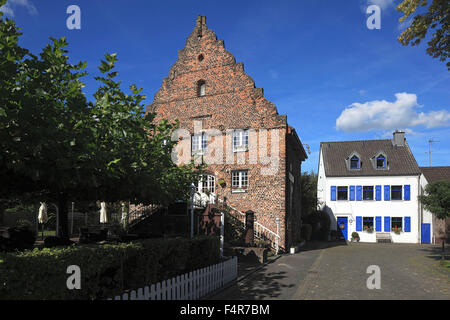 Pulverturm der Mai Festungsanlage in Wachtendonk, Niederrhein, Naturpark Maas-Schwalm-Nette, Nordrhein-Westfalen Stockfoto