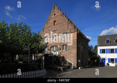 Pulverturm der Mai Festungsanlage in Wachtendonk, Niederrhein, Naturpark Maas-Schwalm-Nette, Nordrhein-Westfalen Stockfoto