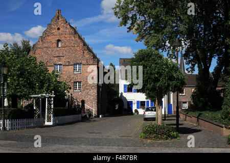 Pulverturm der Mai Festungsanlage in Wachtendonk, Niederrhein, Naturpark Maas-Schwalm-Nette, Nordrhein-Westfalen Stockfoto