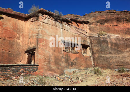 Kirche von Rock Abraha Atsbeha, Kloster Abraha wa Atsbeha Stockfoto