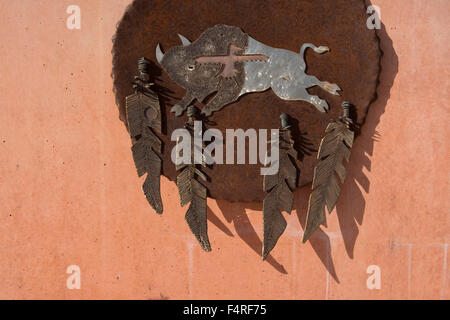 Absalooke Veterans Park, Crow Agency, Crow Indianer Reservat, Montana, USA Stockfoto