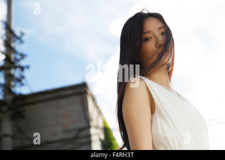 Junge Frau Stockfoto