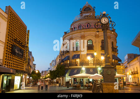 Andalusien, Spanien, Europa, außerhalb, Jerez De La Frontera, Costa De La Luz, niemand, Pedro Domecq, Haus, Gebäude, Architekt Stockfoto