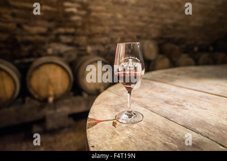 Höhle, Beaune, Burgund, Frankreich, EU, Europa Stockfoto