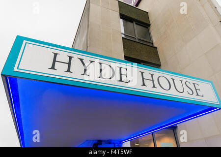 Hyde House, Edgware Road, Hendon, London Stockfoto