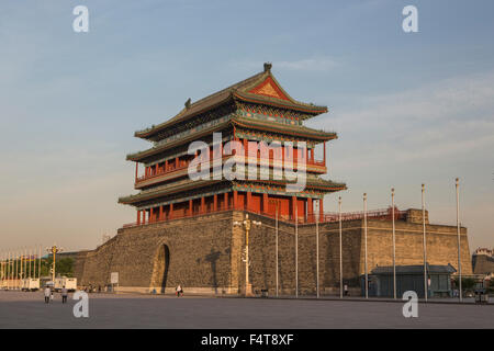 China, Beijing, Peking, Stadt, Tiananmen, Tiananmen, quadratische Eingangstor Stockfoto