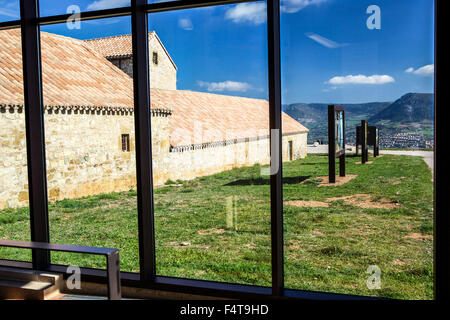 Millau (Cantal, Frankreich) Rastplatz Stockfoto