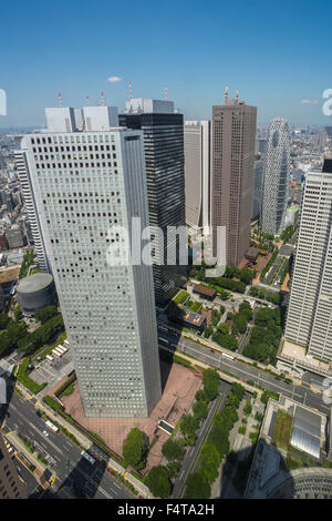 Japan, Tokyo City Shinjuku District, Sumitomo, Gebäude, Stockfoto